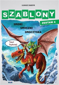 Bild von Szablony - Zestaw 4 - Smoki, smoczki, smoczyska