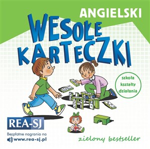 Obrazek Angielski wesołe karteczki Zielony bestseller