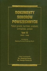 Bild von Dokumenty Soborów Powszechnych Tom 3 1414-1445