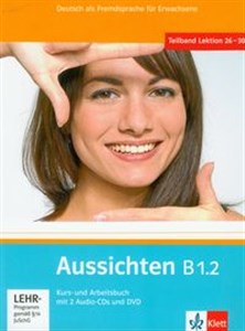 Obrazek Aussichten B1.2 Kurs und Arbeitsbuch mit 2 Audio-CDs und DVD