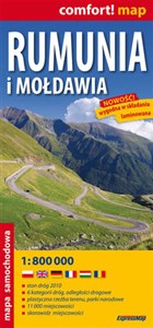 Bild von Rumunia i Mołdawia 1:800 000 Mapa laminowana