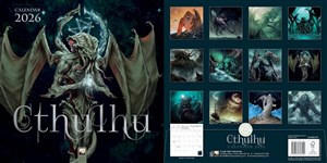 Obrazek Kalendarz 2026 ścienny kwadrat Cthulhu