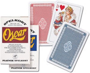 Obrazek Karty do gry Piatnik 1 talia Oscar