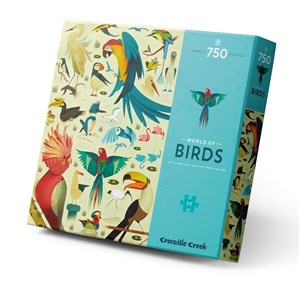 Obrazek Puzzle 750 el. - Świat Ptaków