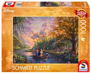 Bild von Puzzle 1000 PQ Pocahontas T. Kinkade 109994