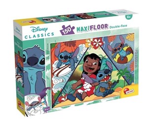 Bild von Puzzle Maxi Floor Double-Face 150 Lilo & Stitch