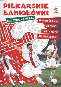 Bild von PZPN Piłkarskie łamigłówki Drużyna na medal z nalepkami