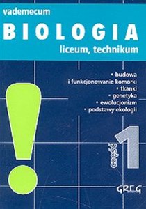 Obrazek Vademecum mini Biologia 1 Liceum technikum