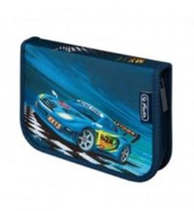 Obrazek Piórnik dwuklapkowy z wyposażeniem Super Racer