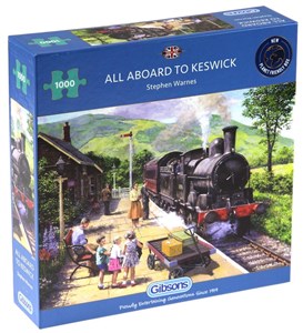 Bild von Puzzle 1000 Pociąg do Keswick G3