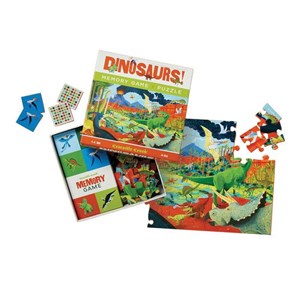 Bild von Memory i Puzzle Dinozaury 48 el.