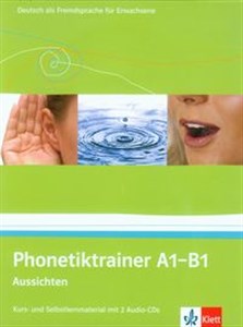 Obrazek Phonetiktrainer A1-B1 Aussichten + 2CD