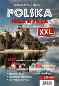 Obrazek Polska niezwykła XXL Przewodnik + atlas