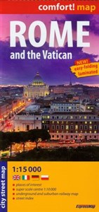 Bild von Rzym i Watykan laminowany plan miasta 1:15 000