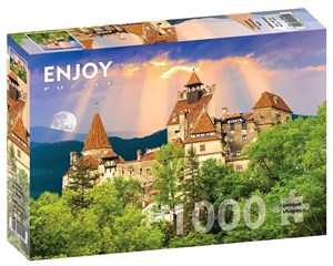 Obrazek Puzzle 1000 Zamek w Branie/Siedmiogród/Rumunia