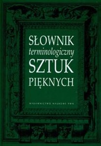 Obrazek Słownik terminologiczny sztuk pięknych