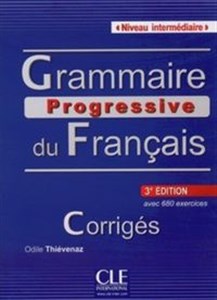 Obrazek Grammaire progressive du Francais intermediaire 3ed klucz