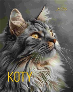 Bild von Kalendarz 2026 ścienny A3 Koty