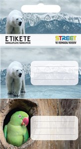 Bild von Naklejki na zeszyty Animals 10 sztuk