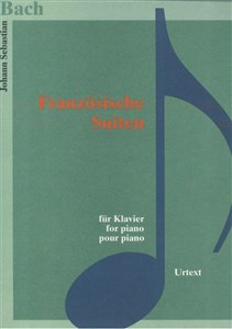 Bild von Bach. Franzosische Suiten fur Klavier