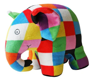 Obrazek MCKEE, D: ELMAR: PLÜSCH-ELEFANT ELMAR