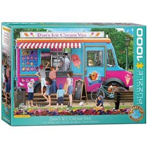 Obrazek Puzzle 1000 Lody u Dana