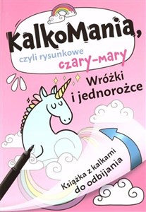 Obrazek Kalkomania. Wróżki i jednorożce