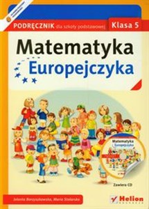 Bild von Matematyka Europejczyka 5 podręcznik z płytą CD Szkoła podstawowa