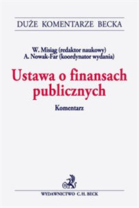 Obrazek Ustawa o finansach publicznych Komentarz