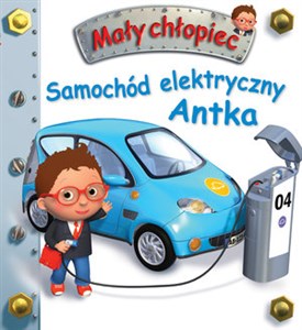 Obrazek Samochód elektryczny Antka Mały chłopiec