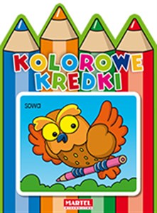 Bild von Kolorowe kredki Sowa