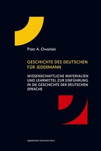 Bild von Geschichte des deutschen für jedermann Wissenschaftliche materialien und lehrmittel zur einführung in die geschichte. Der deutschen sprache