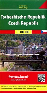 Obrazek Czechy mapa drogowa 1:400 000