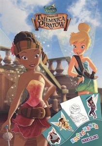 Bild von Disney Wróżki Dzwoneczek i tajemnica piratów Kolorowanka i naklejki DPN14