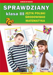 Bild von Sprawdziany Klasa 3 Język polski, środowisko, matematyka