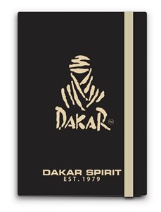 Bild von Notes A6 na gumkę Dakar STREET