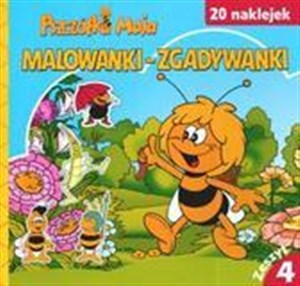 Obrazek Pszczółka Maja. Zeszyt 4. Malowanki-zgadywanki