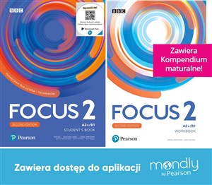 Obrazek Focus Second Edition 2. Komplet Podręcznik + Zeszyt ćwiczeń + dostęp Mondly