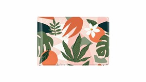 Bild von Okładka na dokumenty małe z nadrukiem tropical