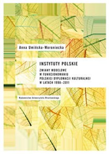 Bild von Instytuty polskie Zmiany modelowe w funkcjonowaniu polskiej dyplomacji kulturalnej w latach 1998-2011