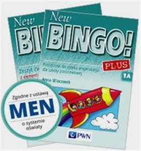 Obrazek New Bingo! 1A Plus Podręcznik z płytą CD + Zeszyt ćwiczeń z elementami pisania Szkoła podstawowa
