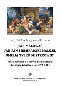 Bild von O Henryku Siemiradzkim. Antologia tekstów z lat 1872-1914