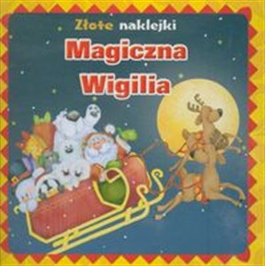 Obrazek Magiczna Wigilia Złote naklejki