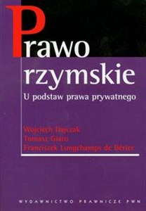 Bild von Prawo rzymskie U podstaw prawa prywatnego