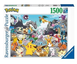 Bild von Puzzle 1500 Pokemon Classic