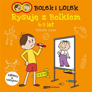 Obrazek Bolek i Lolek Rysuję z Bolkiem 4-5 lat zabawy z naklejkami