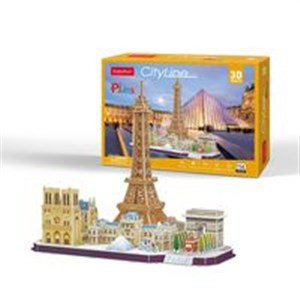 Bild von Puzzle 3D City Line Paris 114
