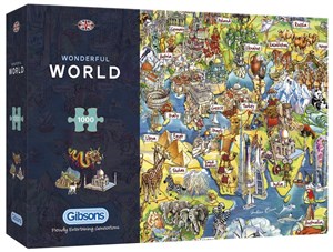 Bild von Puzzle 1000 Cudowny świat G3