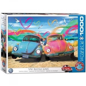 Bild von Puzzle 1000 VW Bettle Moja miłość