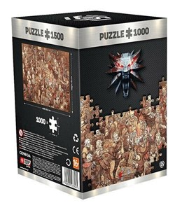 Obrazek Puzzle 1000 The Witcher (Wiedźmin): Birthday